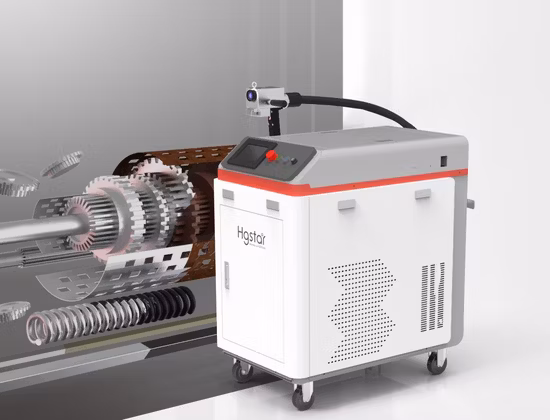 Portable Handheld Metal Rust Removal Fiber Laser Cleaning Machine with 1000W 1500W 2000W Laser Source for Rust Paint