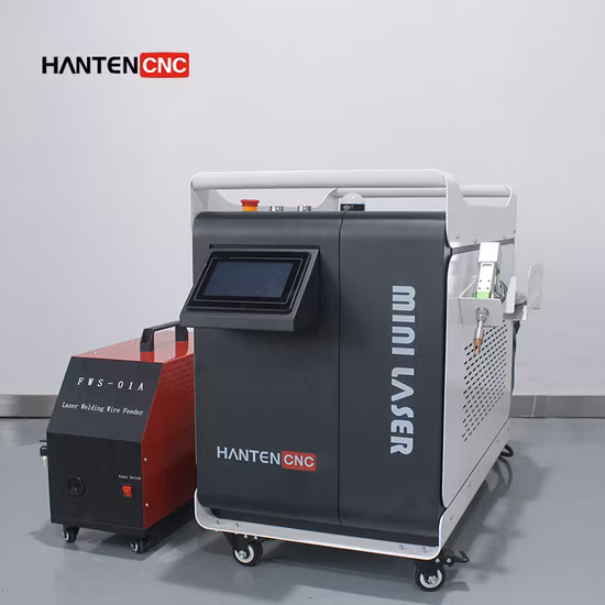 정밀 용접 1000W 1500W 2000W를 갖춘 휴대용 레이저 용접 기계 시스템