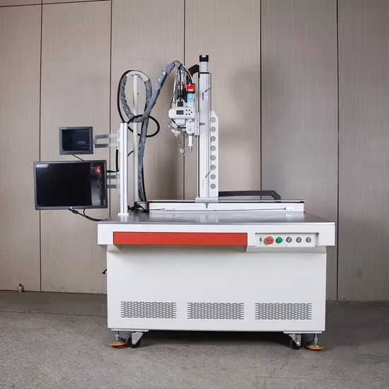 샘플 맞춤화 1000/1500/2000/3000W 모든 금속 및 희귀 금속 걸림/밀봉/스팟용 맞춤형 고속 플랫폼 및 휴대용 파이버 레이저 용접 기계